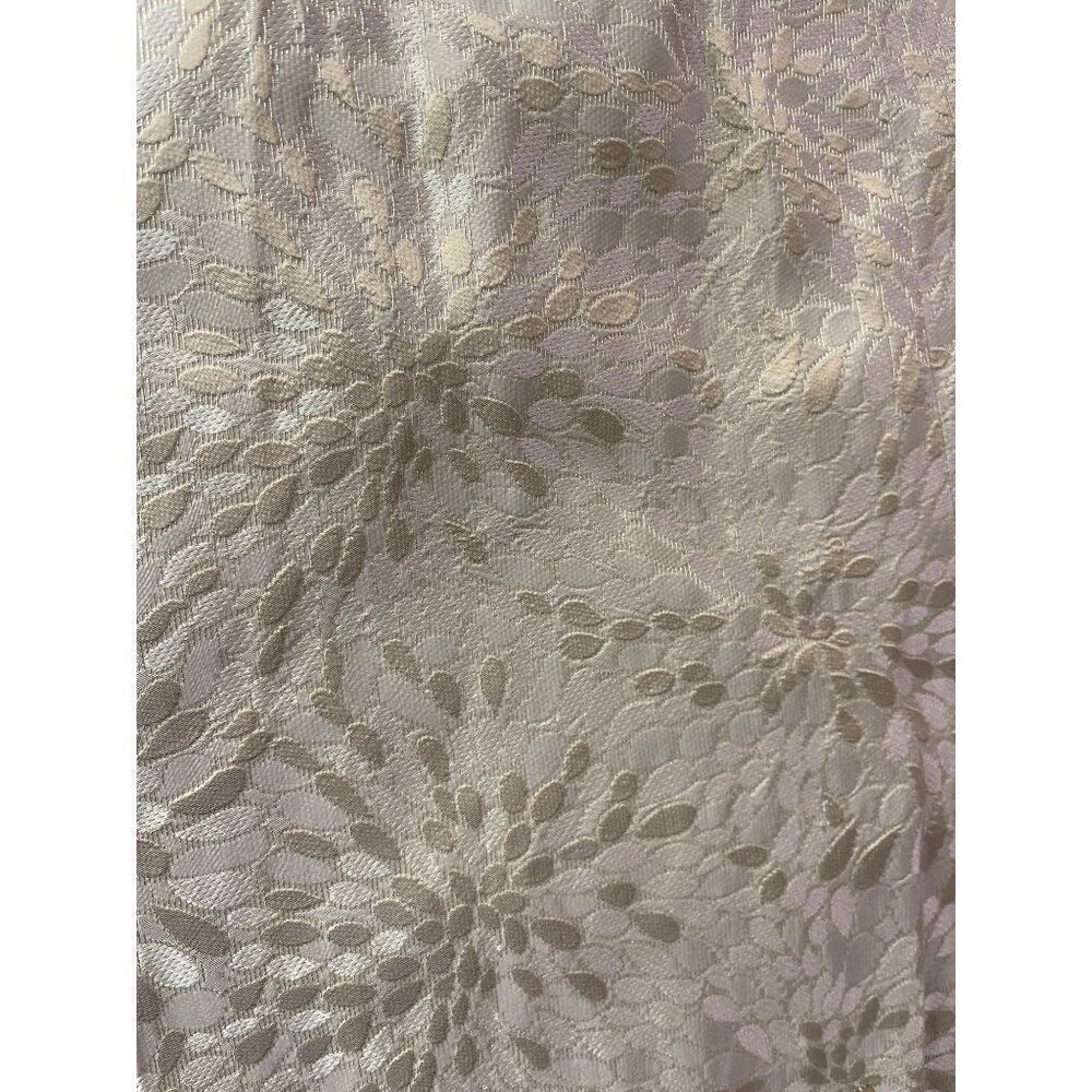 Ann Taylor Women Silk Gold Sequin Embossed Pleated Skirt Size 8 NWT - Picture 6 of 9